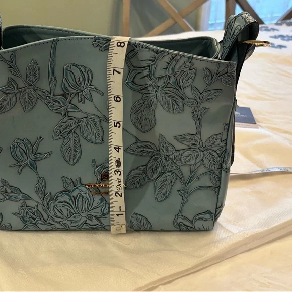 Cuoieria Fiorentina, Mimi Small Blue Hobo handbag. - Picture 3 of 15